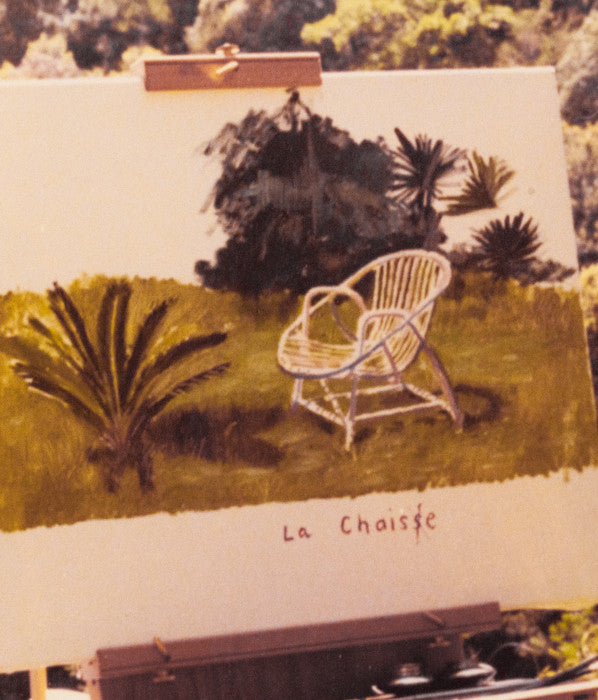 DAVID HOCKNEY "LA CHAISE" 1973