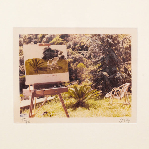 DAVID HOCKNEY "LA CHAISE" 1973