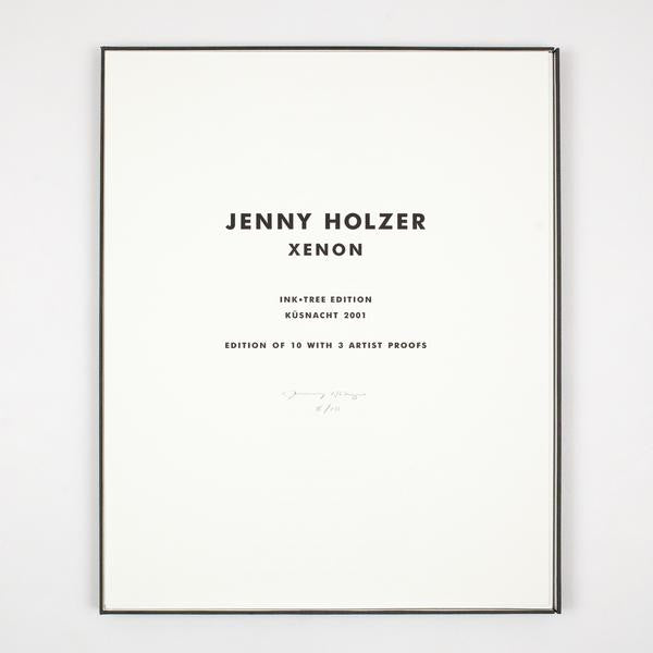 Jenny Holzer photograph projection Caviar20 Venice