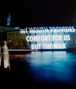 Jenny Holzer photograph projection Caviar20 