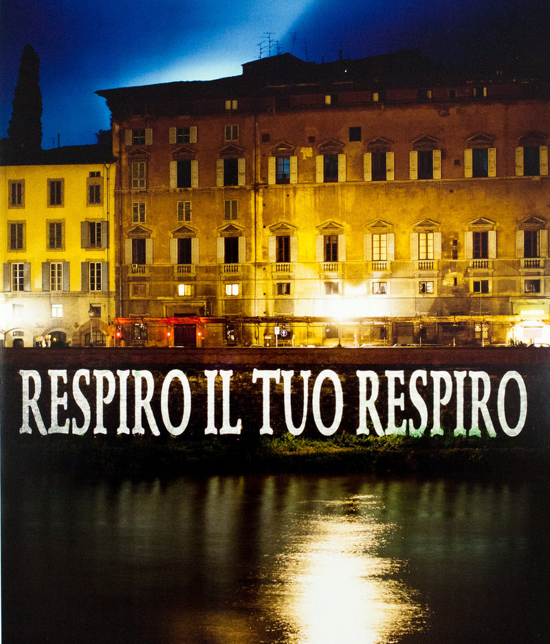 Jenny Holzer photograph projection Caviar20 Italy multiple