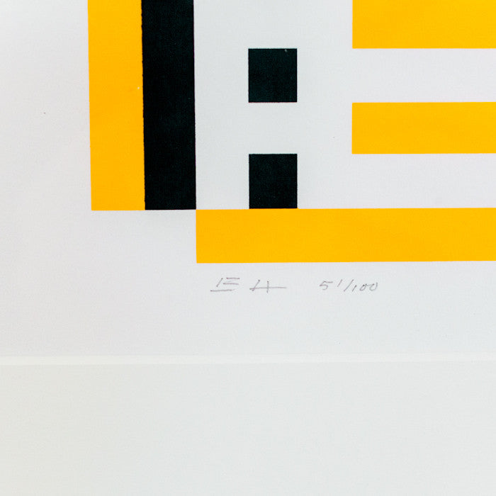 Josef Albers, Caviar20, Bowers, Glass Painting, Screenprint
