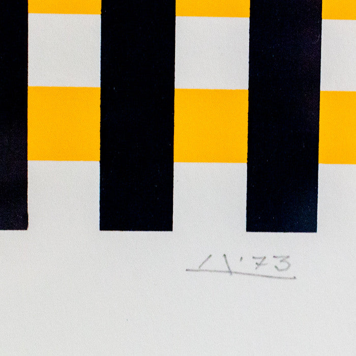 Josef Albers, Caviar20, Bowers, Glass Painting, Screenprint