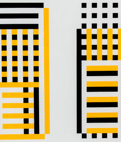 Josef Albers, Caviar20, Bowers, Glass Painting, Screenprint