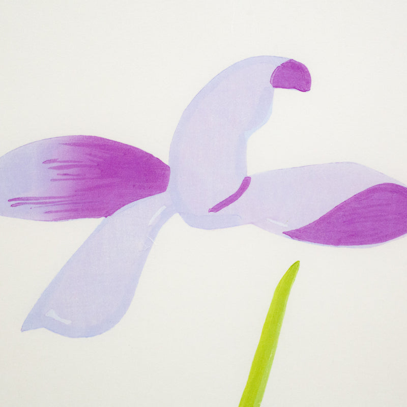 ALEX KATZ "BLUE FLAGS / IRISES" , 2014