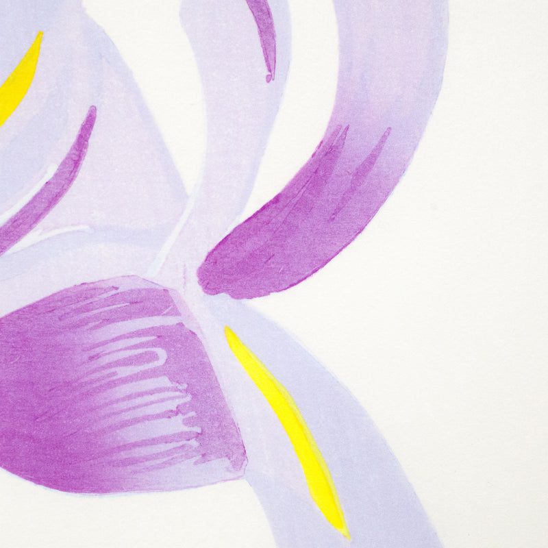 ALEX KATZ "BLUE FLAGS / IRISES" , 2014