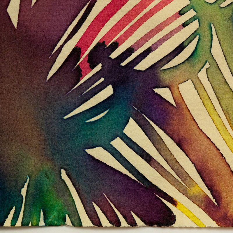 CHRIS OFILI "UNTITLED (ROYAL PORTRAIT)" 2001