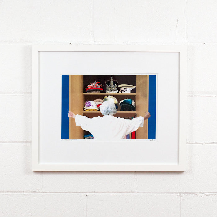 Charles Pachter Decisions Decisions print Queen Elizabeth