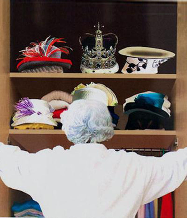 Charles Pachter Decisions Decisions print Queen Elizabeth