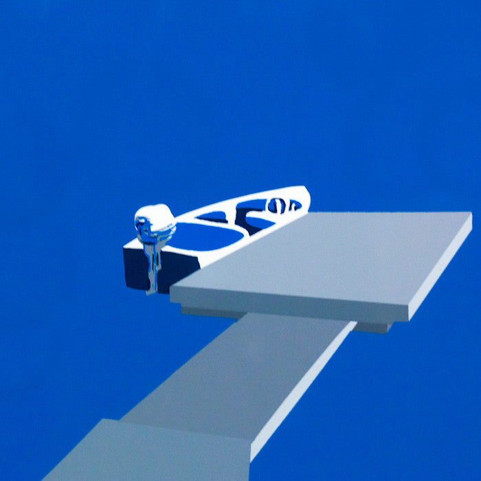 CHARLES PACHTER "FLOAT" 1986