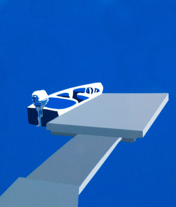 CHARLES PACHTER "FLOAT" 1986