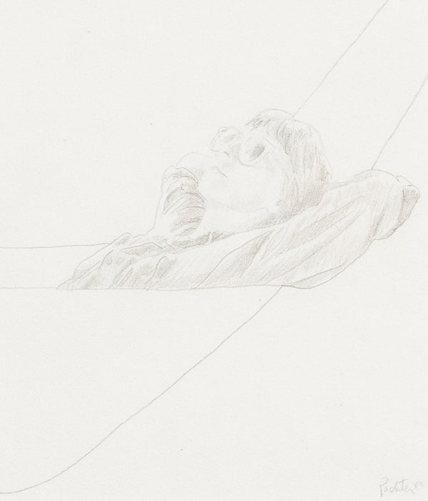 Caviar20, Charles Pachter, drawing, hammock, artwork