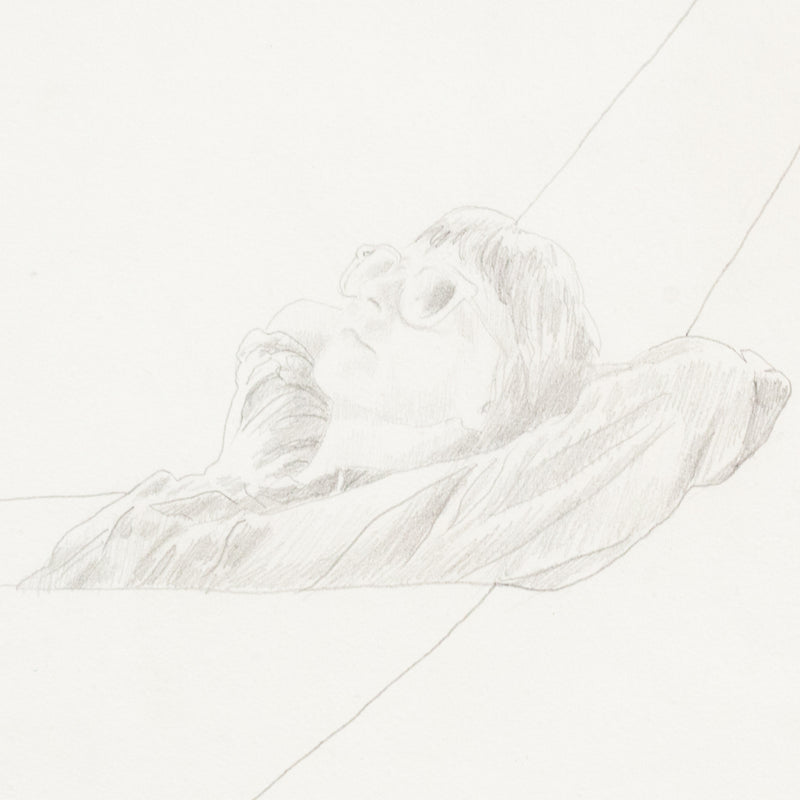 Caviar20, Charles Pachter, drawing, hammock, artwork