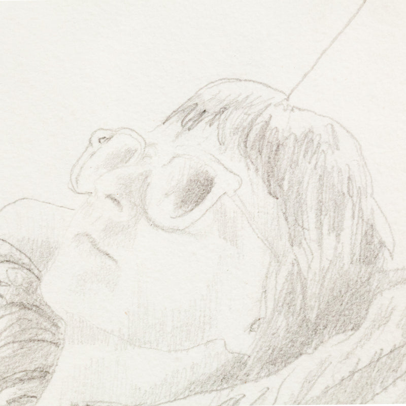 Caviar20, Charles Pachter, drawing, hammock, artwork