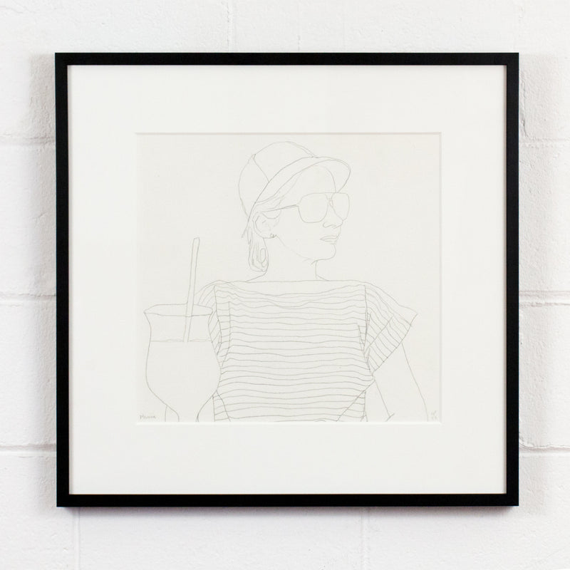 CHARLES PACHTER "MARCIA" CIRCA 1983