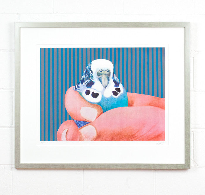Charles Pachter, prints, graphics, bird, Caviar20