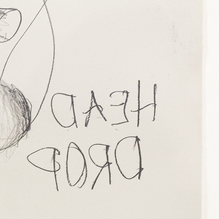 PAUL MCCARTHY "HEAD DROP" LITHO, 2006