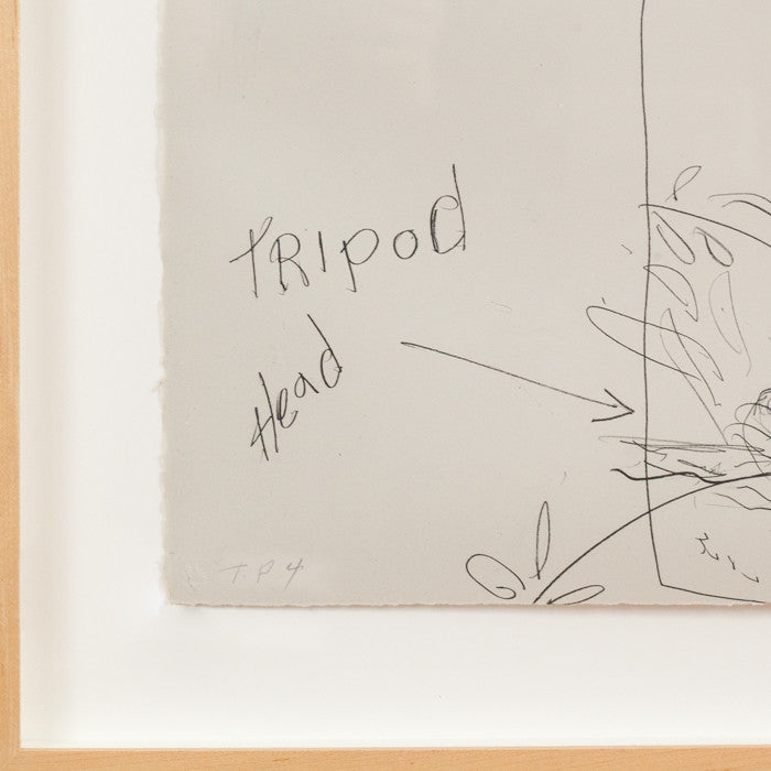 PAUL MCCARTHY "HEAD DROP" LITHO, 2006