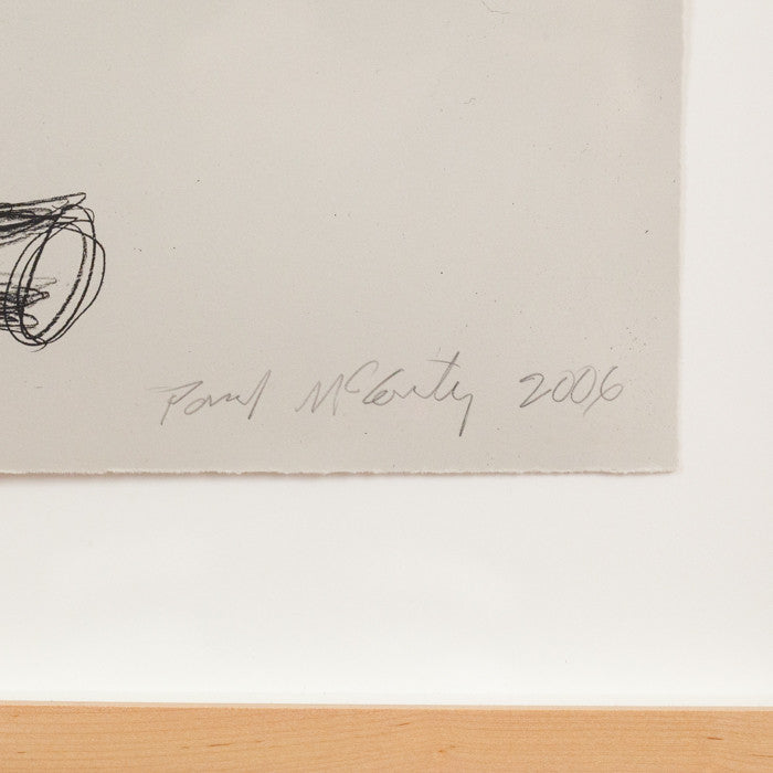 PAUL MCCARTHY "HEAD DROP" LITHO, 2006