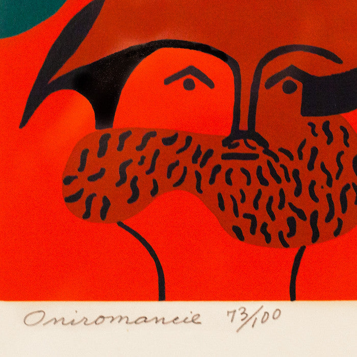 ALFRED PELLAN "ONIROMANCIE" 1972