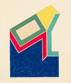 FRANK STELLA "MOULTONVILLE" SCREENPRINT, 1974