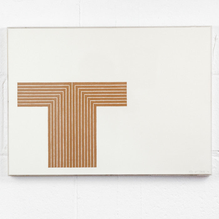 FRANK STELLA "TELLURIDE" LITHOGRAPH, 1970