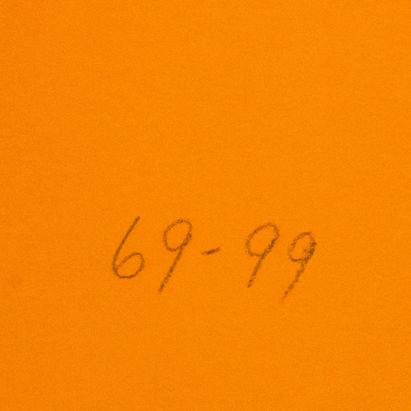 Harold Town, Orange Blue Stretch, Lithograph, 1971, Caviar20 prints, Stretch Series, prints