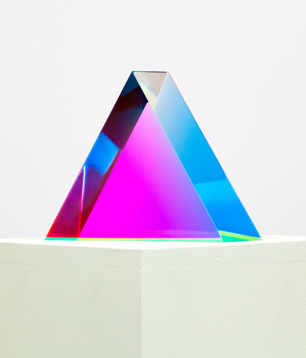 VASA MIHICH "BERMUDA" ACRYLIC SCULPTURE, 1992