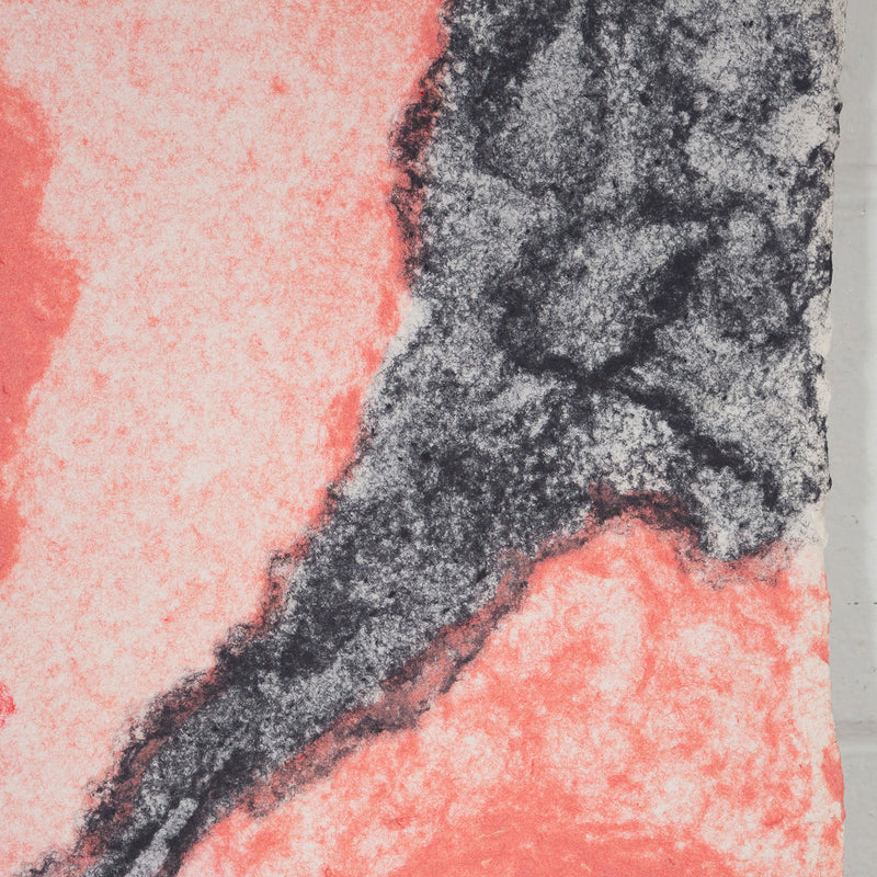 Friedel Dzubas, Untitled (EXP/FD 13-07) aka "Coral Rush" , Monotype, 1982, Caviar20