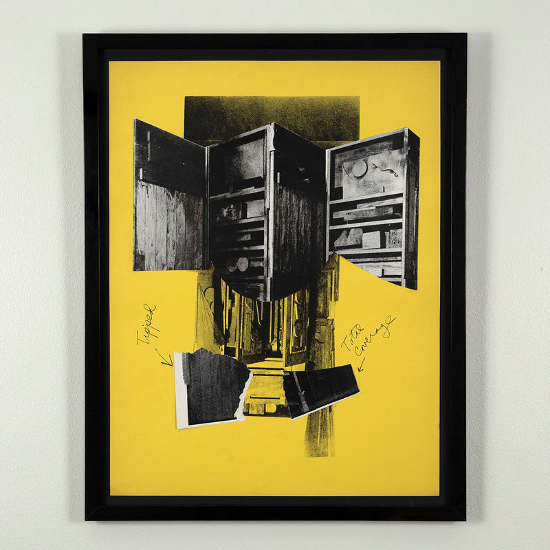 Louise Nevelson, Jumbo, Working collage, 1966, Caviar20