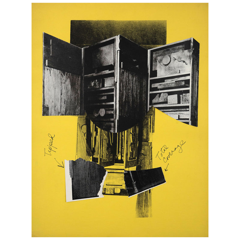 Louise Nevelson, Jumbo, Working collage, 1966, Caviar20