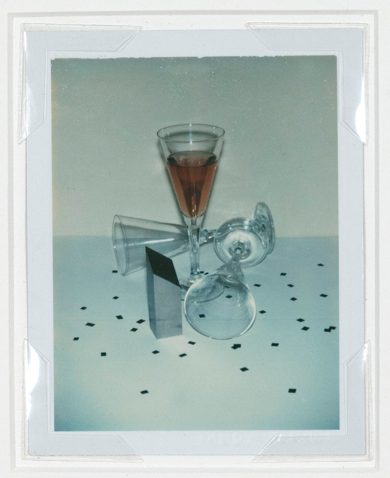 Andy Warhol Committee 2000 Champagne Glasses Polaroid Caviar20