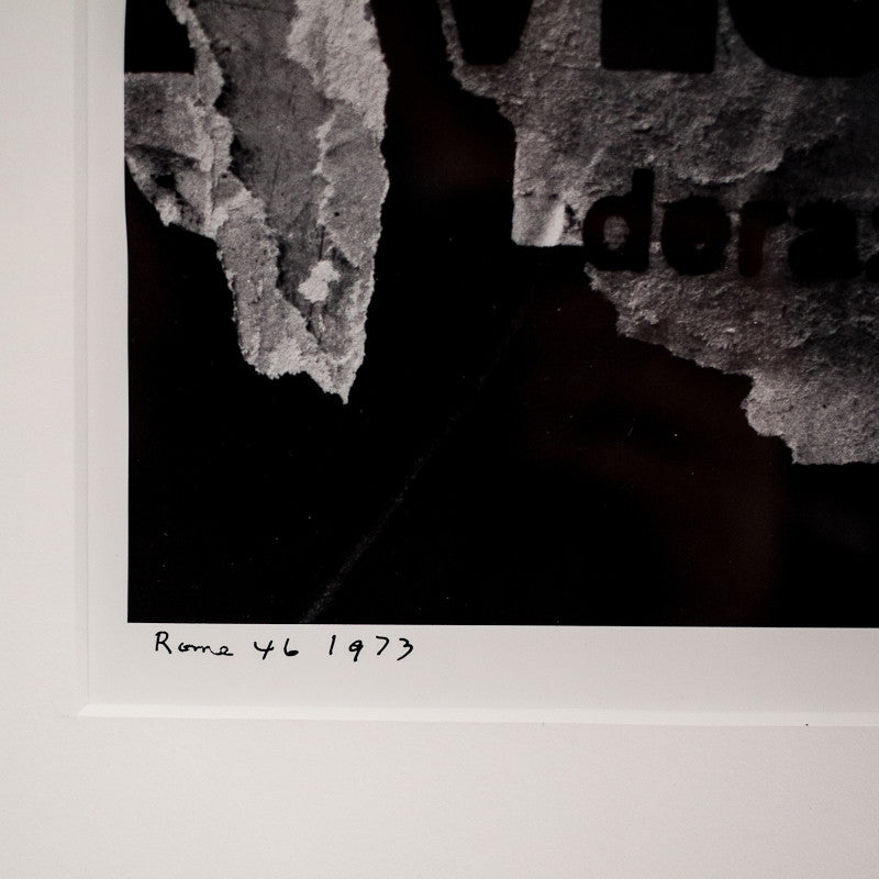 AARON SISKIND "ROME 46" PHOTO