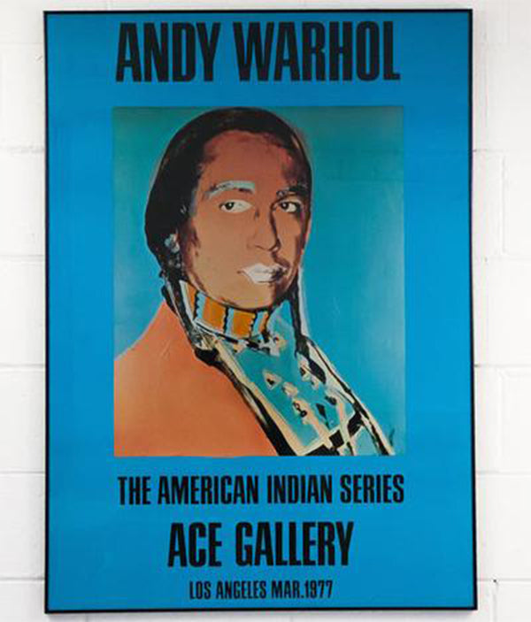 American Indian Andy Warhol