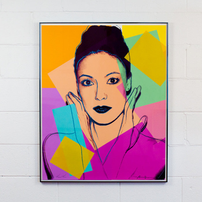 ANDY WARHOL "KAREN KAIN" SCREENPRINT, 1980