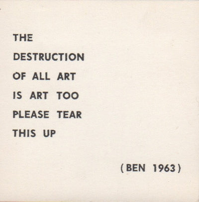 BEN VAUTIER 