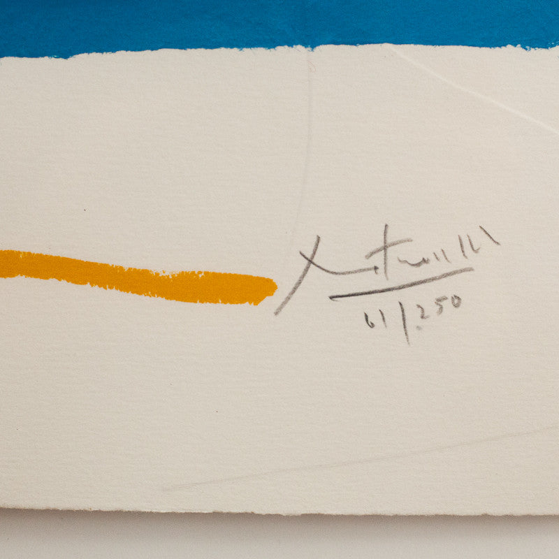 ROBERT MOTHERWELL "NYC CULTURAL INSTITUTIONS" LITHO, 1982