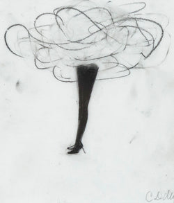CATHY DALEY "X STANDING" DRAWING,  2011
