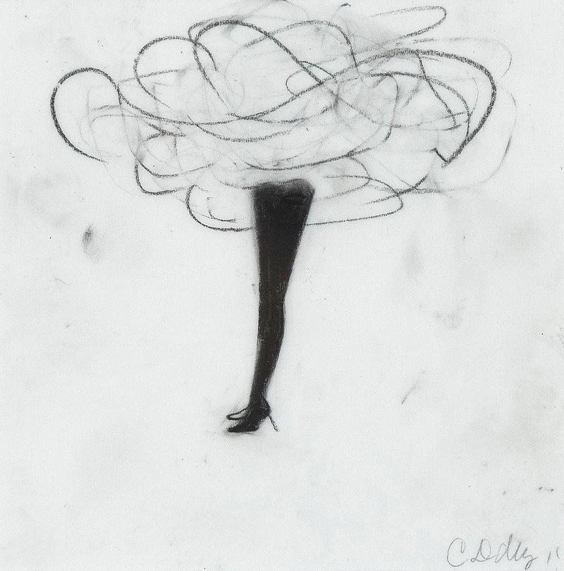CATHY DALEY "X STANDING" DRAWING,  2011