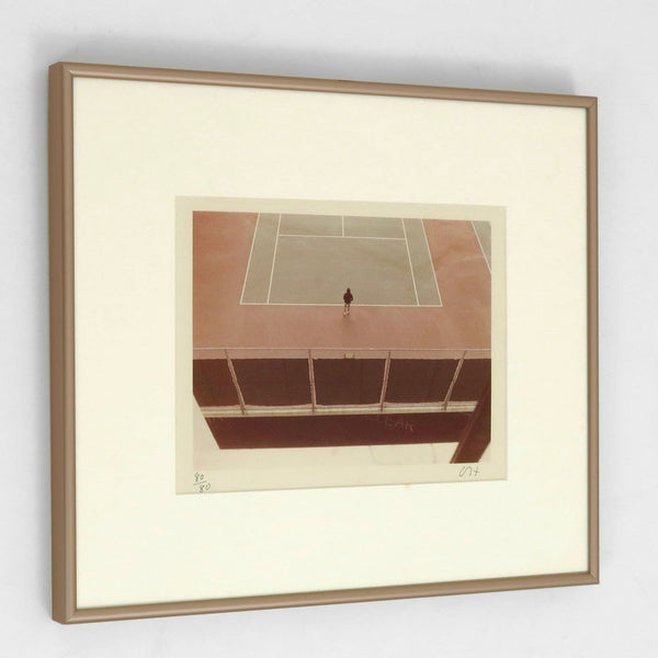 David Hockney, Caviar20, photographs, California, prints, Tennis