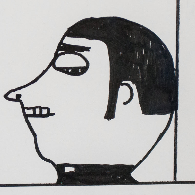 DAVID SHRIGLEY "PRIEST DRAWING" 2006