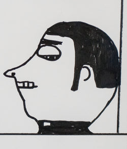 DAVID SHRIGLEY "PRIEST DRAWING" 2006