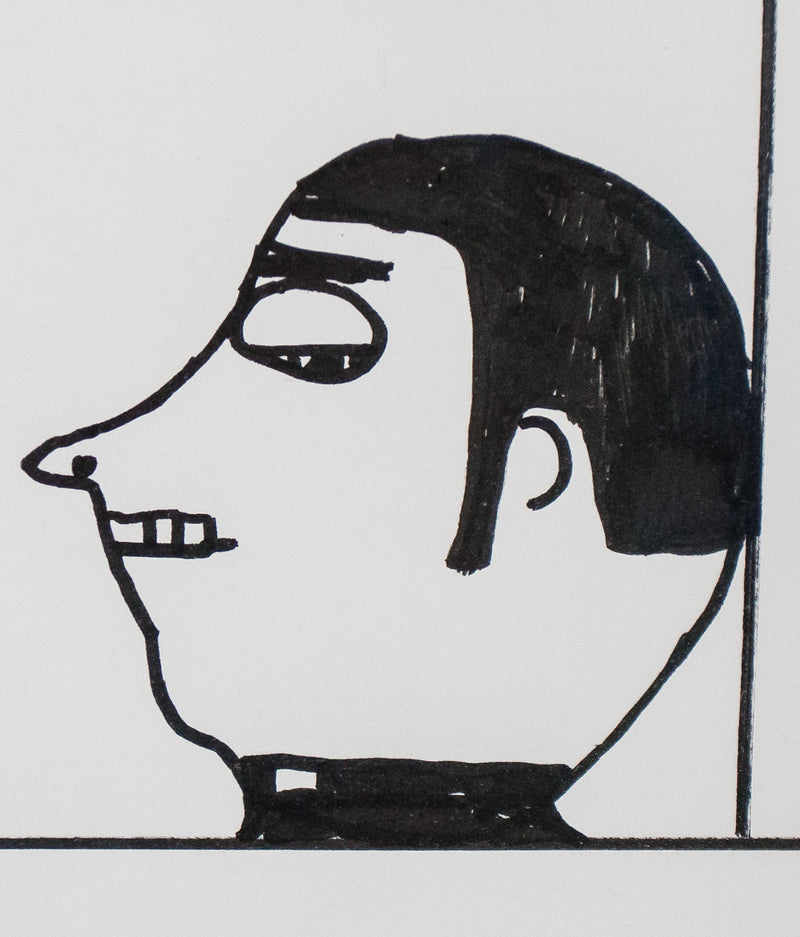DAVID SHRIGLEY "PRIEST DRAWING" 2006