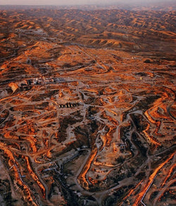 Edward Burtynsky, Oil Fields #27 Texas, Chromogenic Print, 2004, Caviar20 