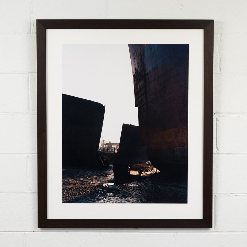 EDWARD BURTYNSKY "SHIPBREAKING #2", 2000