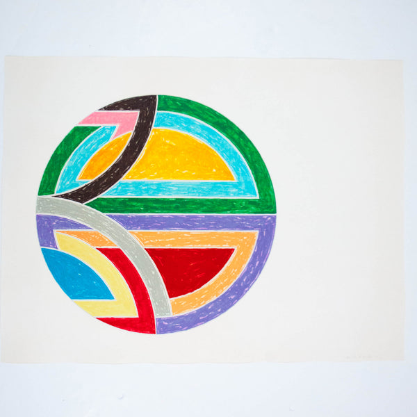 FRANK STELLA "SINJERLI VARIATIONS" LITHOGRAPH, 1977
