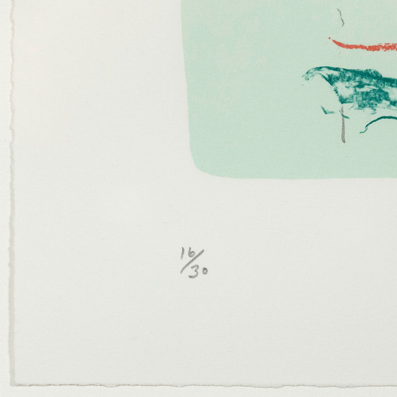 HELEN FRANKENTHALER, "REFLEXIONS XI", 1995