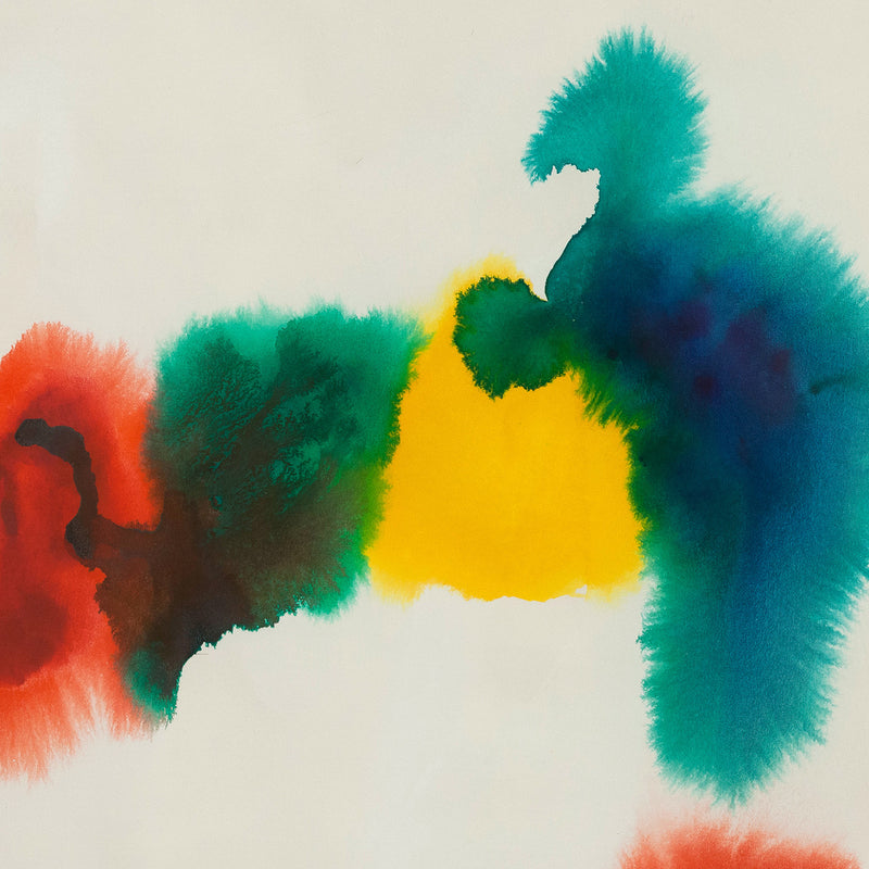 GERSHON ISKOWITZ "CATERPILLAR" WATERCOLOR, 1977