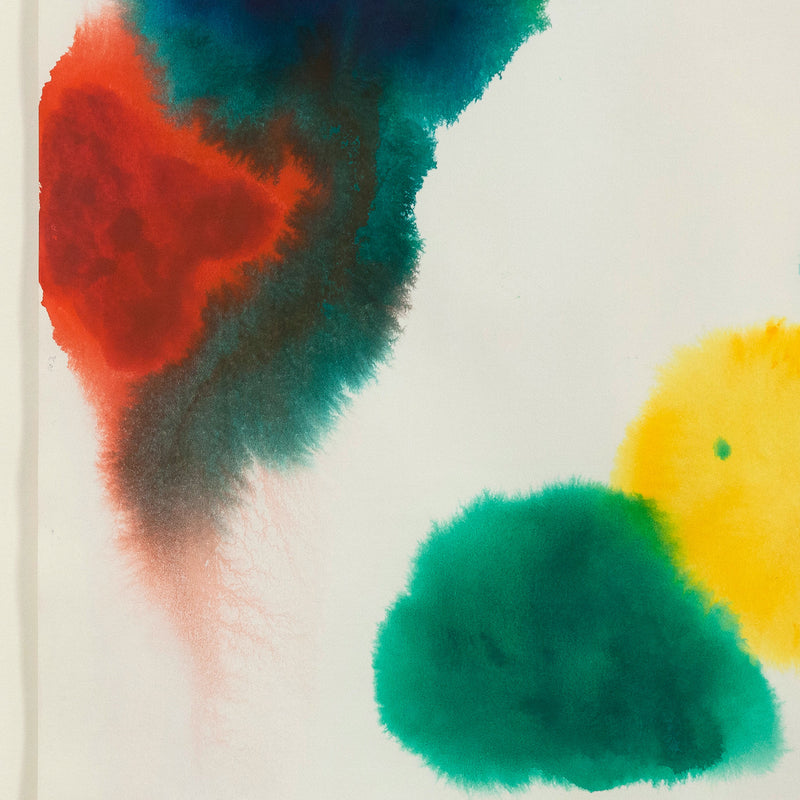 GERSHON ISKOWITZ "CATERPILLAR" WATERCOLOR, 1977