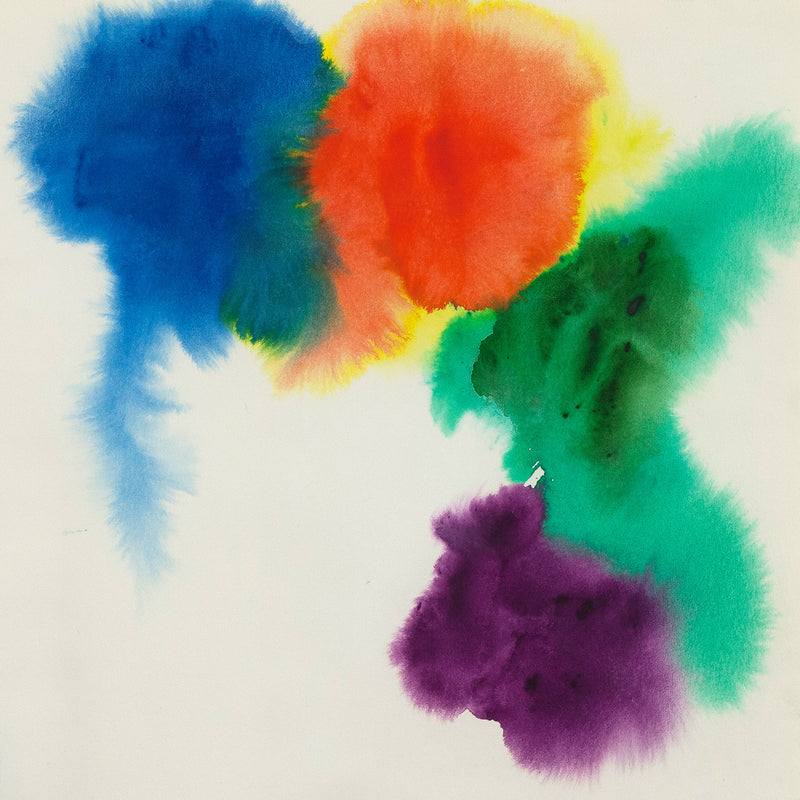 GERSHON ISKOWITZ "RAINBOW" WATERCOLOR, 1977